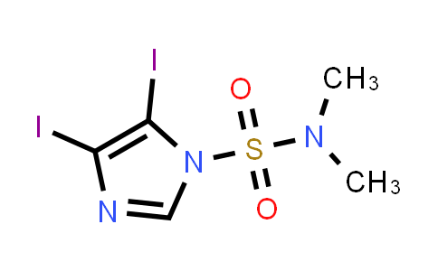 4,5-Diiodo-N,N-dimethyl-1H-imidazole-1-sulfonamide