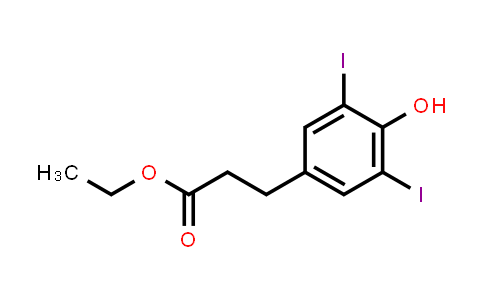 Ethyl 3-(4-hydroxy-3,5-diiodophenyl)propanoate