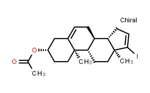 (3S,8R,9S,10R,13S,14S)-17-Iodo-10,13-dimethyl-2,3,4,7,8,9,10,11,12,13,14,15-dodecahydro-1H-cyclopenta[a]phenanthren-3-yl acetate