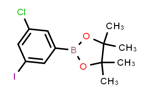 2-(3-Chloro-5-iodophenyl)-4,4,5,5-tetramethyl-1,3,2-dioxaborolane