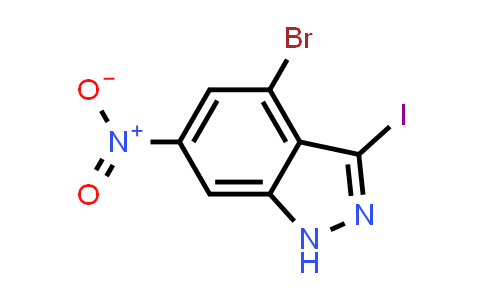 4-Bromo-3-iodo-6-nitro-1H-indazole