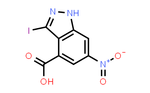 3-Iodo-6-nitro-1H-indazole-4-carboxylic acid