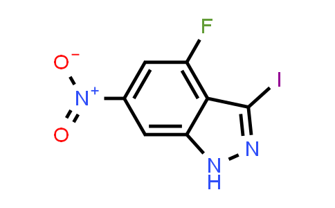 4-Fluoro-3-iodo-6-nitro-1H-indazole