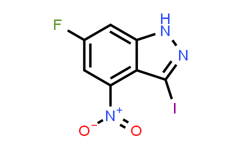 6-Fluoro-3-iodo-4-nitro-1H-indazole