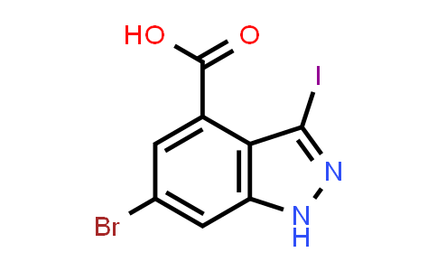 6-Bromo-3-iodo-1H-indazole-4-carboxylic acid