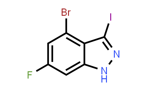 4-Bromo-6-fluoro-3-iodo-1H-indazole