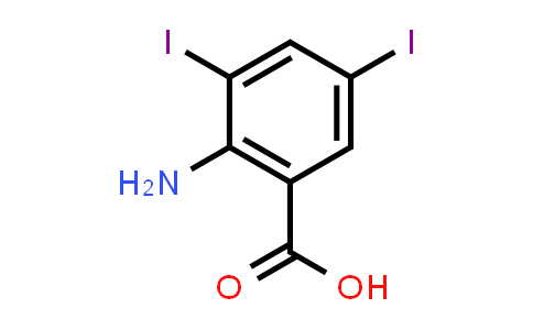 2-Amino-3,5-diiodobenzoic acid