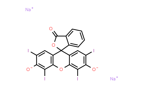 Sodium 2',4',5',7'-tetraiodo-3-oxo-3H-spiro-[isobenzofuran-1,9'-xanthene]-3',6'-bis(olate)