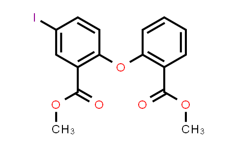 Methyl 5-iodo-2-(2-(methoxycarbonyl)-phenoxy)benzoate