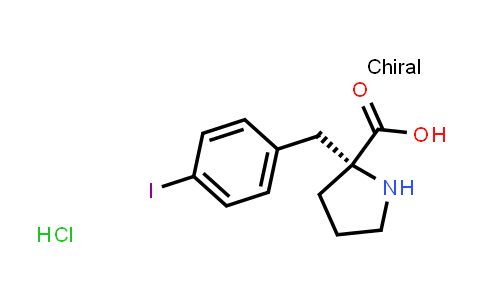 (R)-2-(4-Iodobenzyl)pyrrolidine-2-carboxylic acid hydrochloride