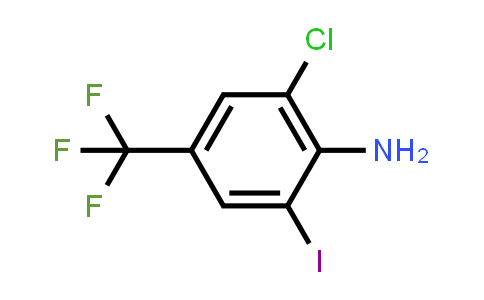 2-Chloro-6-iodo-4-(trifluoromethyl)aniline