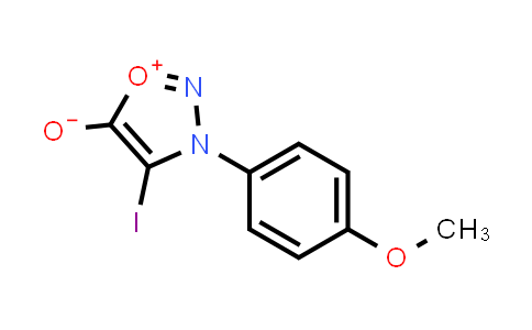 4-Iodo-3-(4-methoxyphenyl)-3H-1,2,3-oxadiazol-1-ium-5-olate