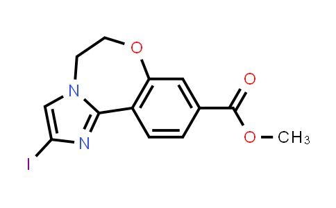 5,6-Dihydro-2-iodoImidazo[1,2-d][1,4]benzoxazepine-9-carboxylic acid, methyl ester