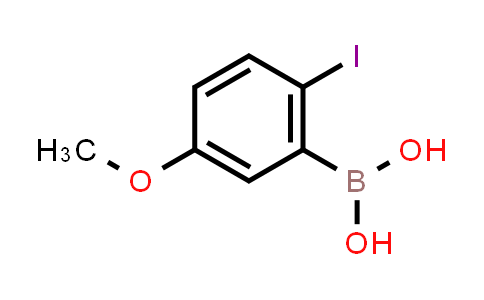 (2-Iodo-5-methoxyphenyl)boronic acid