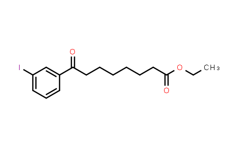 Ethyl 8-(3-iodophenyl)-8-oxooctanoate