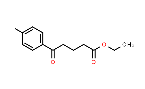 Ethyl 5-(4-iodophenyl)-5-oxovalerate