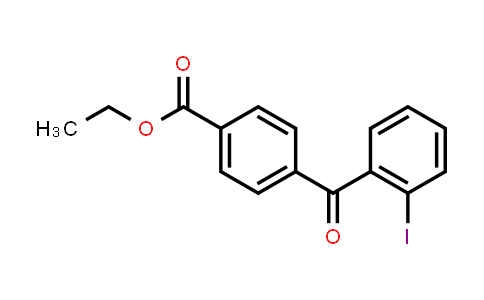 4-Ethoxycarbonyl-2'-iodobenzophenone