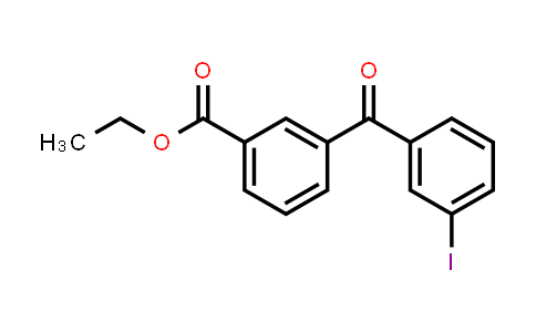 3-Ethoxycarbonyl-3'-iodobenzophenone