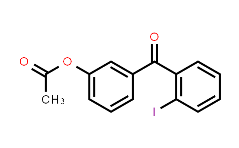 3-Acetoxy-2'-iodobenzophenone