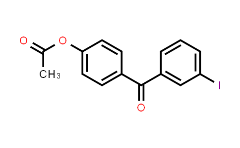 4-Acetoxy-3'-iodobenzophenone