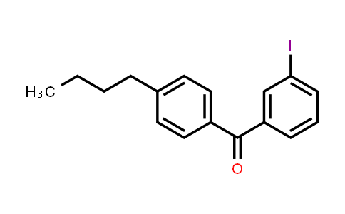 4-n-Butyl-3'-iodobenzophenone