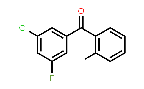 3-Chloro-5-fluoro-2'-iodobenzophenone