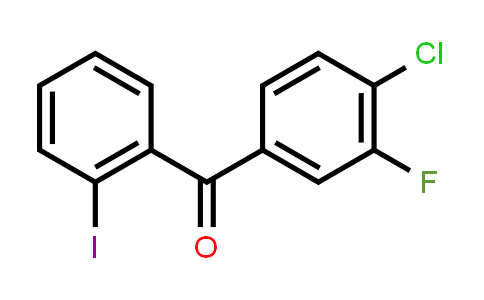 4-Chloro-3-fluoro-2'-iodobenzophenone