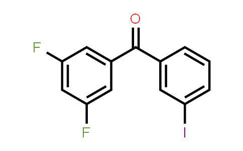 3,5-Difluoro-3'-iodobenzophenone