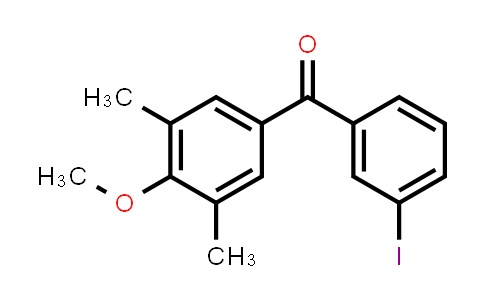 3,5-Dimethyl-3'-iodo-4-methoxybenzophenone