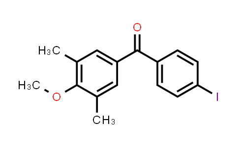 3,5-Dimethyl-4'-iodo-4-methoxybenzophenone