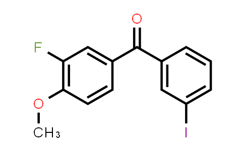 3'-Fluoro-3-iodo-4'-methoxybenzophenone