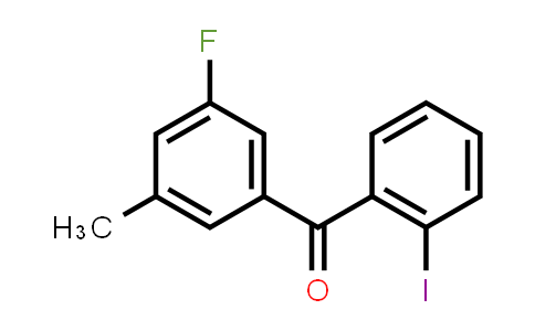 3'-Fluoro-2-iodo-5'-methylbenzophenone