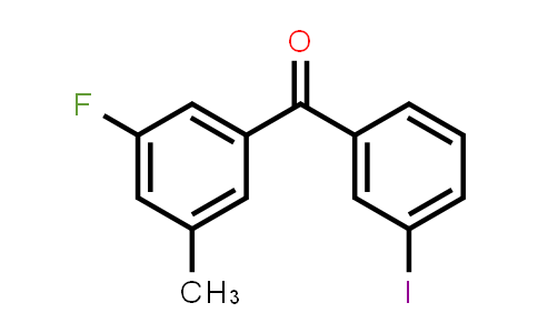 3'-Fluoro-3-iodo-5'-methylbenzophenone