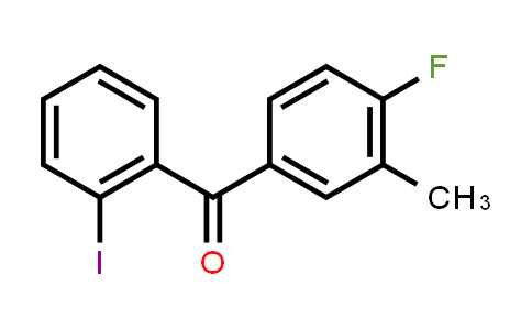 4'-Fluoro-2-iodo-3'-methylbenzophenone