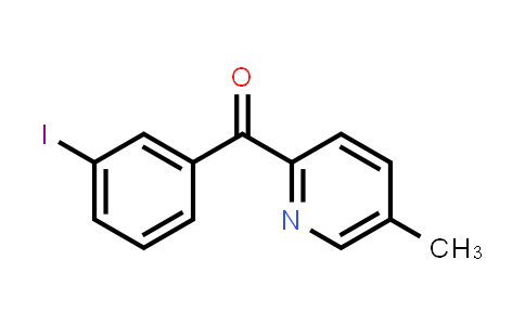 2-(3-Iodobenzoyl)-5-methylpyridine