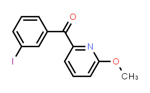 2-(3-Iodobenzoyl)-6-methoxypyridine