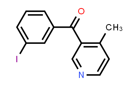 3-(3-Iodobenzoyl)-4-methylpyridine