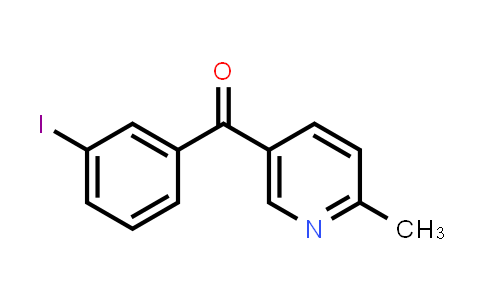 5-(3-Iodobenzoyl)-2-methylpyridine