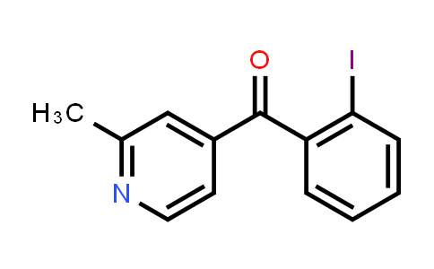 4-(2-Iodobenzoyl)-2-methylpyridine