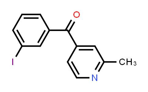 4-(3-Iodobenzoyl)-2-methylpyridine