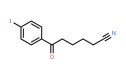 6-(4-Iodophenyl)-6-oxohexanenitrile