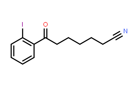 7-(2-Iodophenyl)-7-oxoheptanenitrile