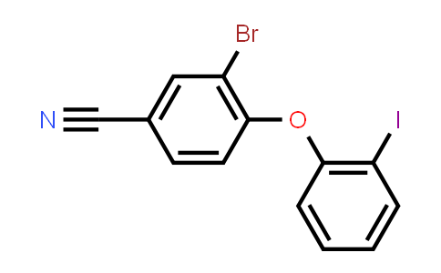 3-Bromo-4-(2-iodophenoxy)-benzonitrile