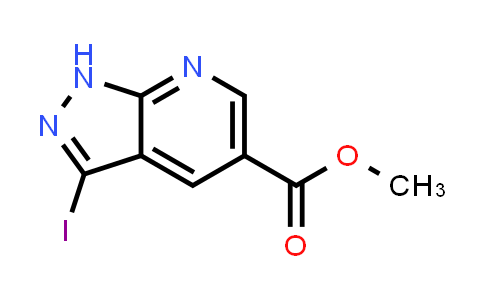 Methyl 3-iodo-1H-pyrazolo-[3,4-b]pyridine-5-carboxylate