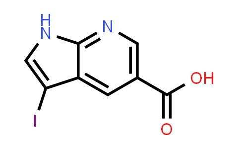 3-Iodo-7-azaindole-5-carboxylic acid