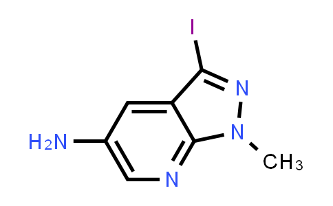 5-Amino-1-methyl-3-iodo-1H-pyrazolo[3,4-b]pyridine