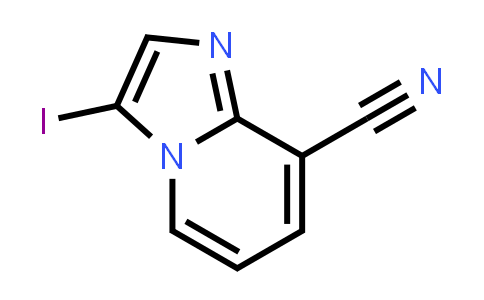 3-Iodo-imidazo[1,2-a]pyridine-8-carbonitrile