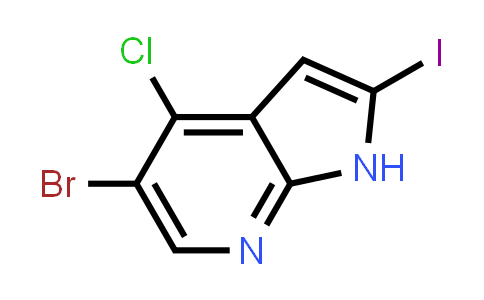 5-Bromo-4-chloro-2-iodo-7-azaindole