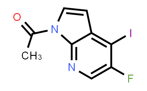 1-Acetyl-5-fluoro-4-iodo-7-azaindole