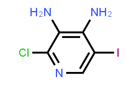 2-Chloro-5-iodo-3,4-pyridinediamine